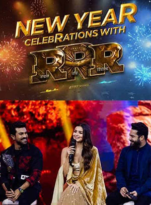 New Year Celebrations With RRR